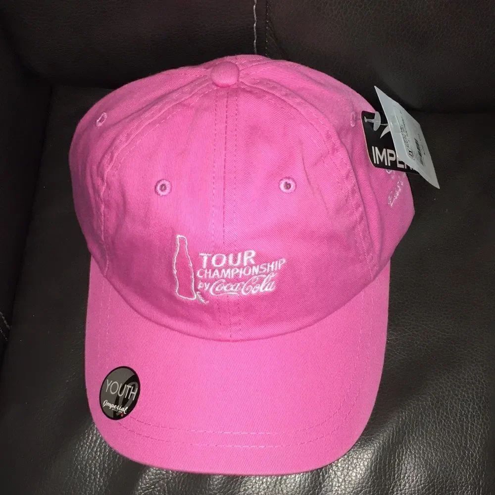 New Girls $25 Pink Youth Tour Championship East Lake golf cap kids new with tag